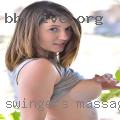 Swingers massage